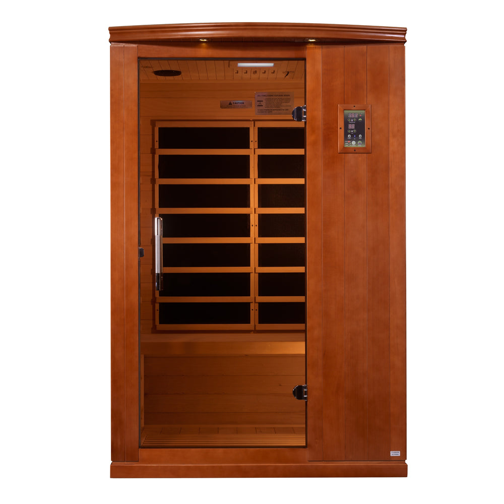 ***New 2024 Model*** Venice Limited Elite 2 Person Ultra Low EMF FAR Infrared Sauna with Red Light Feature