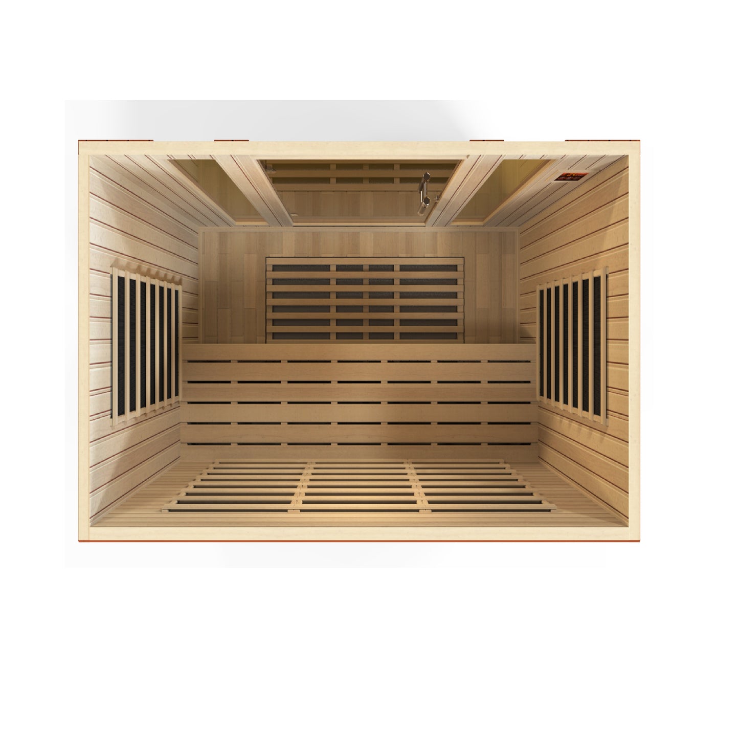 Dynamic "Bergamo" 4 Person Low EMF Far IR Sauna (DYN-6440-01)