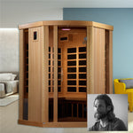 Golden Designs Near Zero EMF Far Infrared Sauna By Josh Crosby