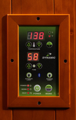 
            
                Load image into Gallery viewer, ***New 2024 Model*** Venice Limited Elite 2 Person Ultra Low EMF FAR Infrared Sauna with Red Light Feature
            
        