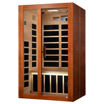 ***New 2026 Model*** Dynamic "Tuscany" 2 Person Ultra Low EMF FAR IR Sauna (DYN-6209-02 Elite)