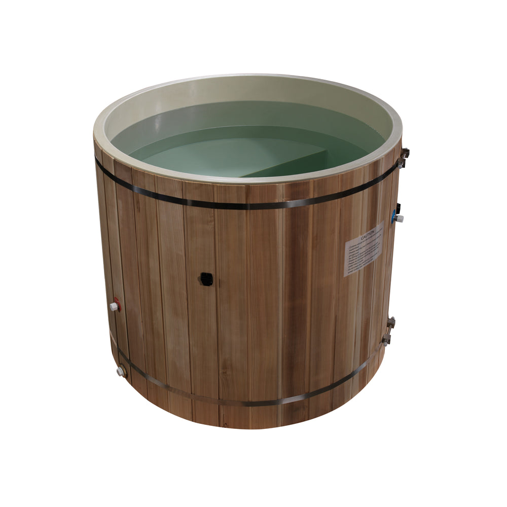
            
                Load image into Gallery viewer, Dynamic Cold Therapy PVC Barrel Cold Plunge
            
        