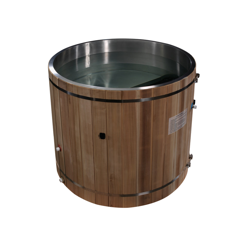 
            
                Load image into Gallery viewer, Dynamic Cold Therapy Barrel 304 Stainless Steel Cold Plunge
            
        
