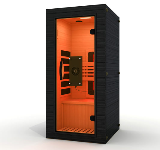***New 2026 Model*** Dynamic 1 Person (Compact) Full Spectrum IR Sauna (DYN-1201-03 FS)