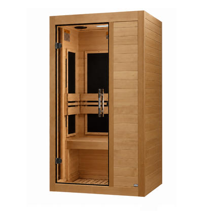 ***New 2026 Model*** Dynamic "Veneto" 1-2 Person Low EMF FAR IR Sauna (DYN-6115-05)
