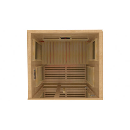 ***New 2026 Model*** Dynamic Gracia 1-2-Person Full Spectrum Near Zero EMF FAR IR Sauna (DYN-6119-03 FS)