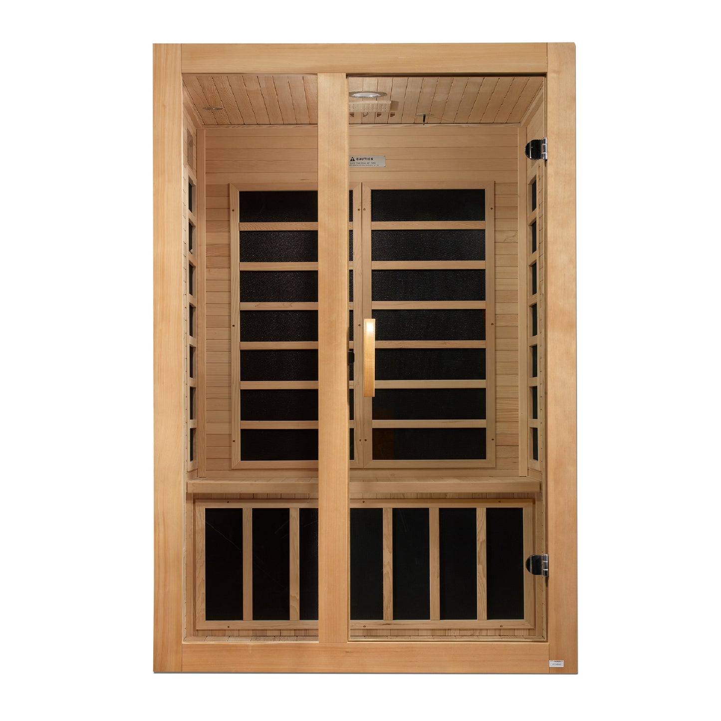 Dynamic "Santiago" 2 Person Low EMF FAR IR Sauna (DYN-6209-01)