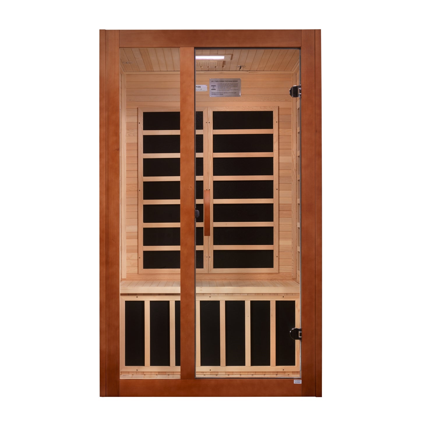 Dynamic "Santiago" 2 Person Ultra Low EMF FAR IR Sauna (DYN-6209-02 Elite)