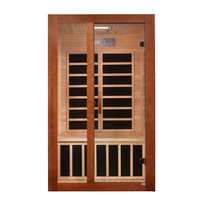 Dynamic "Santiago" 2 Person Ultra Low EMF FAR IR Sauna (DYN-6209-02 Elite)