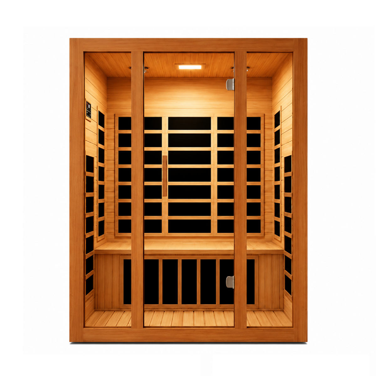 Dynamic "Santiago XL" 3 Person Low EMF FAR IR Sauna (DYN-6309-01-XL)