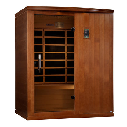 Dynamic "Madrid Limited Elite" 3 Person Ultra Low EMF FAR IR Sauna (DYN-6310-04 Elite)