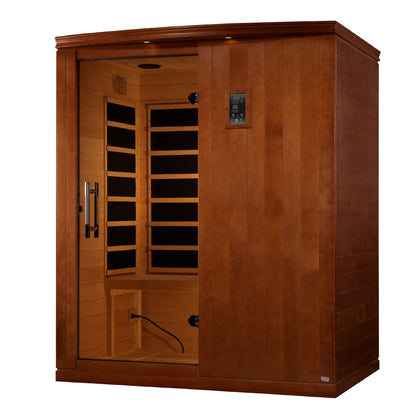 Dynamic "Madrid Limited Elite" 3 Person Ultra Low EMF FAR IR Sauna (DYN-6310-04 Elite)