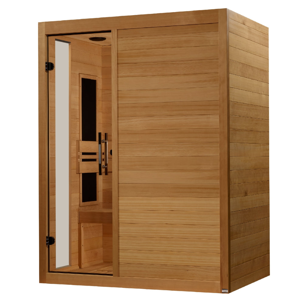 ***New 2026 Model*** Dynamic Toscana 3 Person Ultra Low EMF FAR Infrared Sauna Canadian Hemlock
