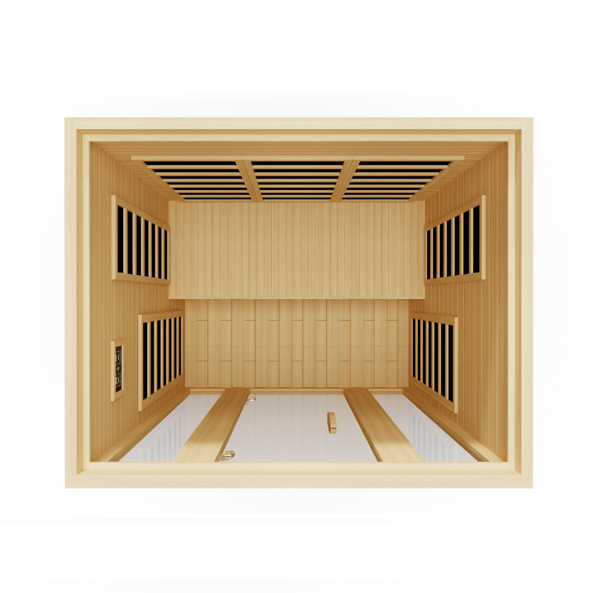 Dynamic "Serena XL" 3 Person Low EMF FAR IR Sauna (DYN-6329-01-XL)