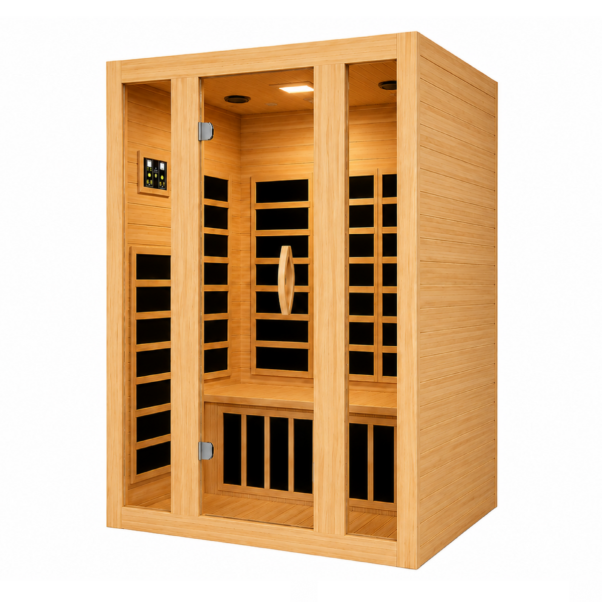 Dynamic "Serena XL" 3 Person Low EMF FAR IR Sauna (DYN-6329-01-XL)