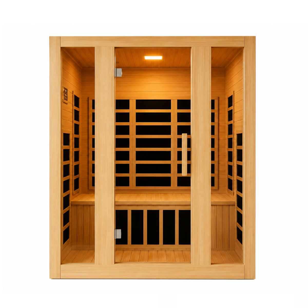 Dynamic "Serena XL" 3 Person Low EMF FAR IR Sauna (DYN-6329-01-XL)