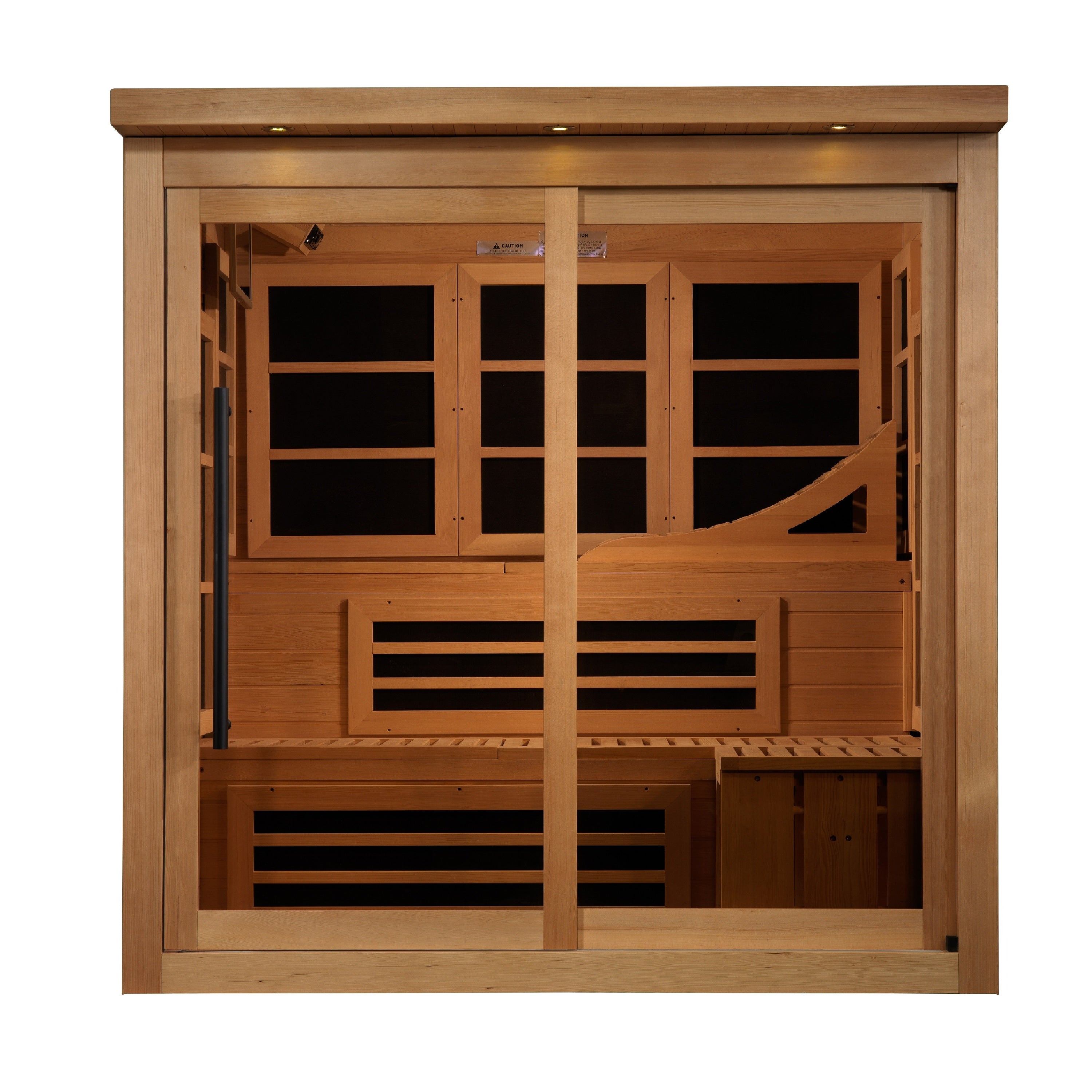 Golden Designs 6 Person Near Zero EMF Far IR Sauna (GDI-6996-02