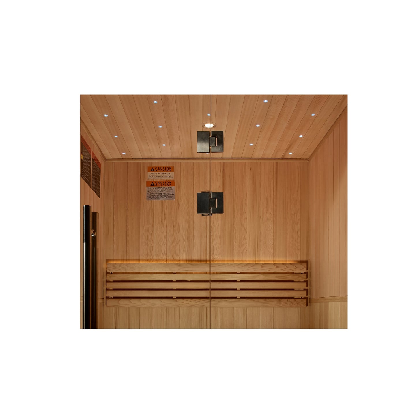 2025 Golden Designs Updated "Sundsvall" 2 Person Traditional Sauna (GDI-7289-02)