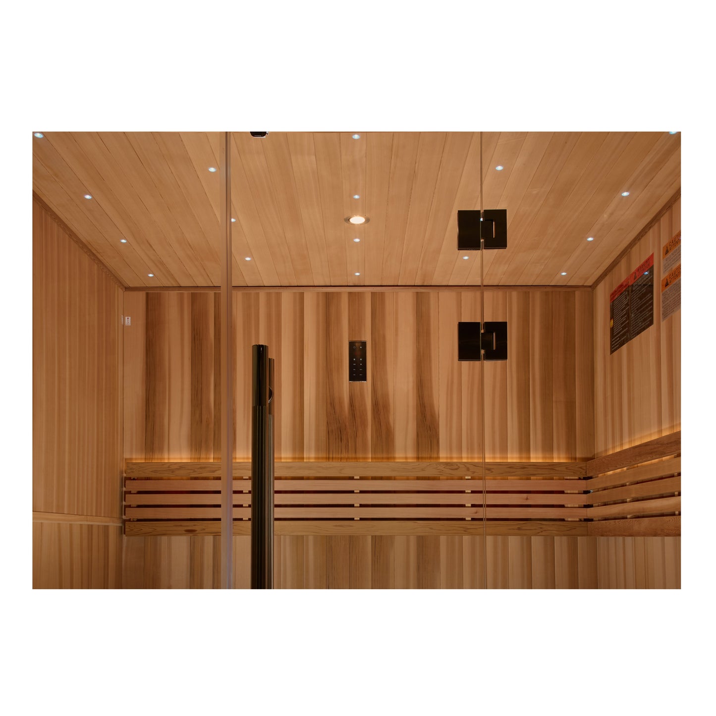 2025 Golden Designs Updated "Copenhagen" 3 Person Traditional Sauna (GDI-7389-02)