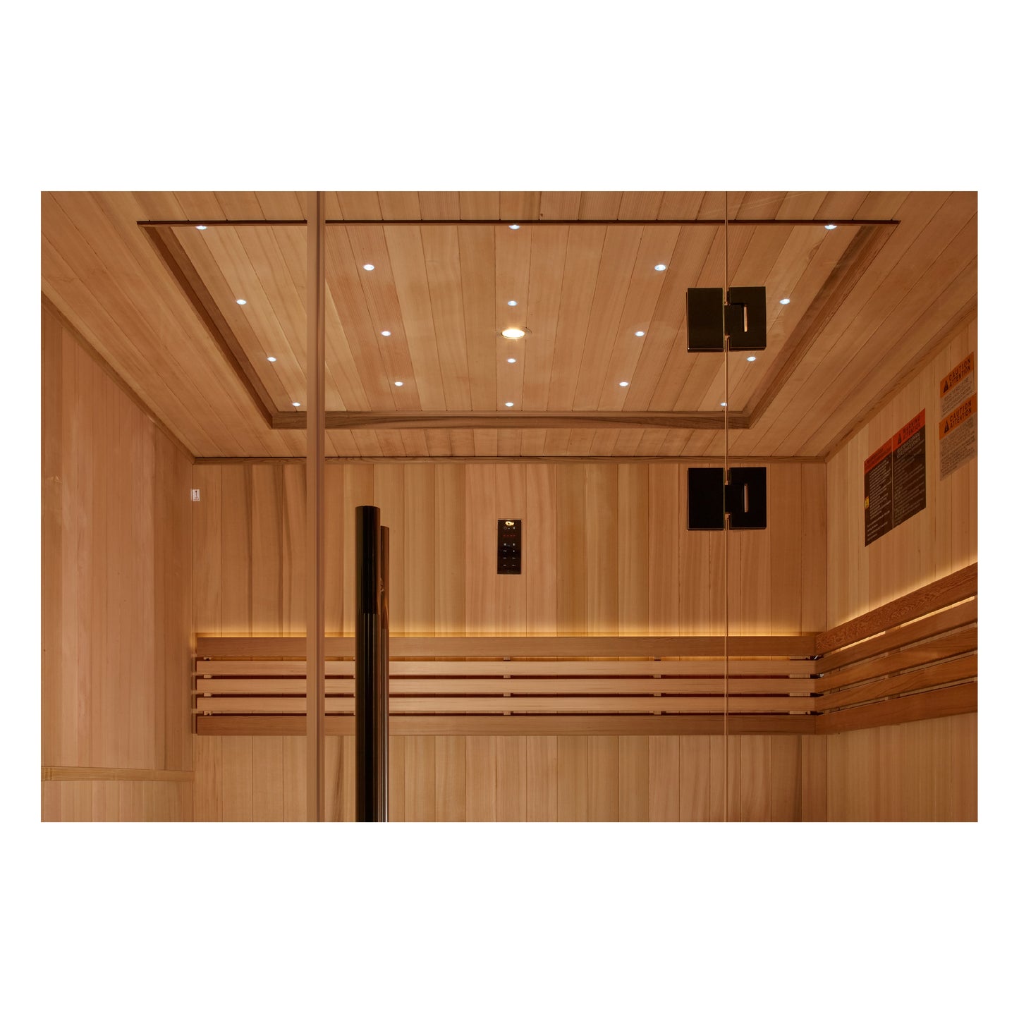2025 Golden Designs Updated "Osla" 6 Person Traditional Sauna (GDI-7689-02)