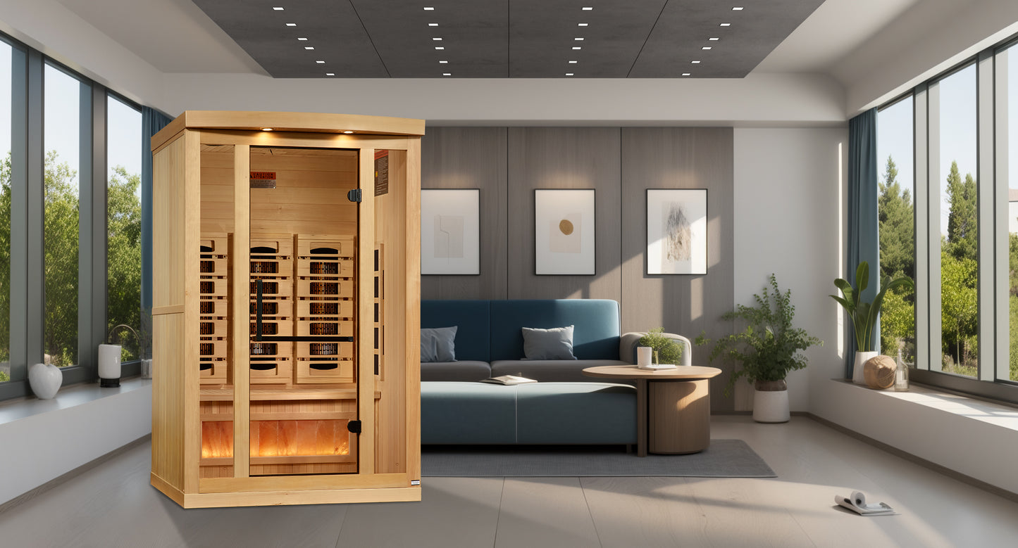 2025 Golden Designs "Reserve Edition" 2 Person Full Spectrum with Himalayan Salt Bar (GDI-8020-03)