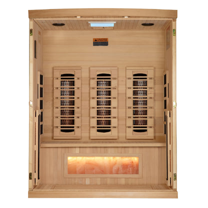 2025 Golden Designs "Reserve Edition" 3 Person Full Spectrum with Himalayan Salt Bar (GDI-8030-03)