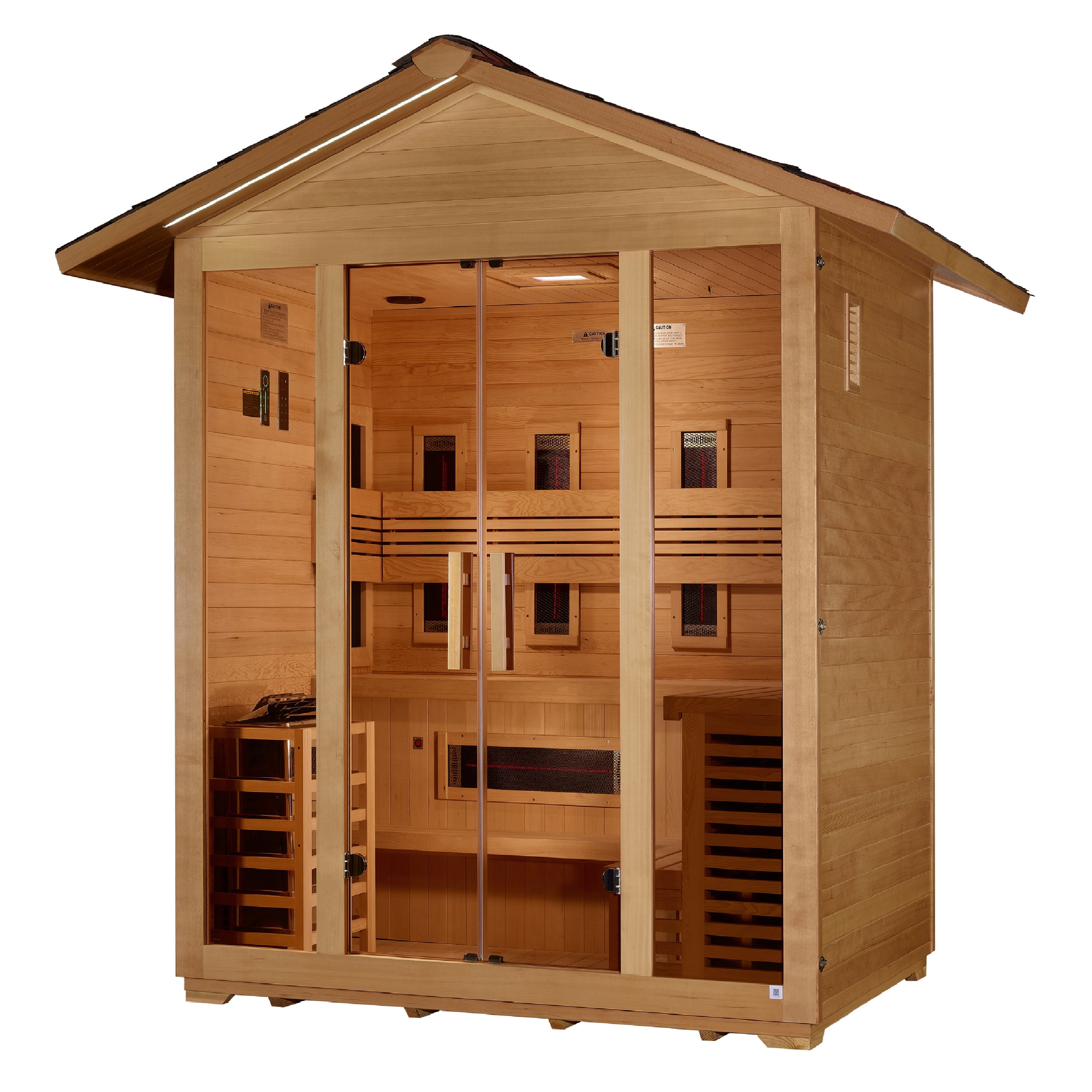 Golden Designs Gargellen Outdoor Sauna - Thumbnail 3