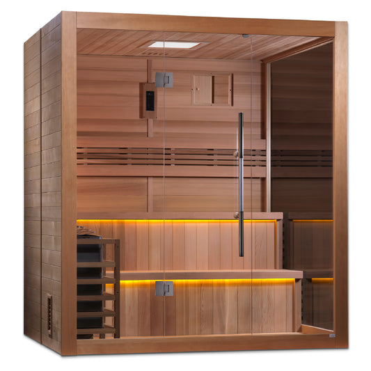 Golden Designs "Kuusamo" 6 Person Traditional Sauna (GDI-7206-01)