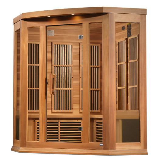 Maxxus 3 Person Low EMF FAR IR Sauna (MX-K356-01 CED)
