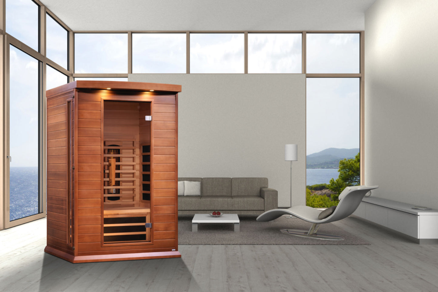 Maxxus 2 Person Full Spectrum IR Sauna (MX-M206-01-FS CED)
