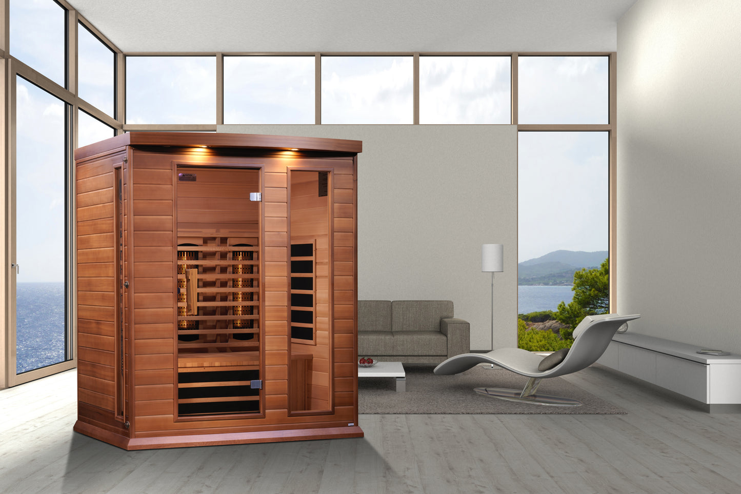 Maxxus 3 Person Full Spectrum IR Sauna (MX-M306-01-FS CED)
