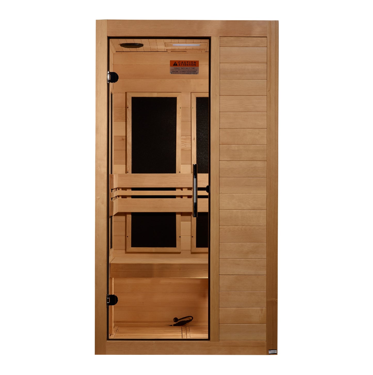 ***New 2026 Model*** Dynamic "Veneto" 1-2 Person Low EMF FAR IR Sauna (DYN-6115-05)