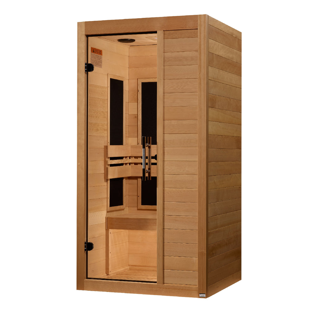 
            
                Load image into Gallery viewer, ***New 2024 Model***  S-Line MX-S106-01 Maxxus Ultra Low EMF FAR Infrared Sauna Canadian Hemlock
            
        