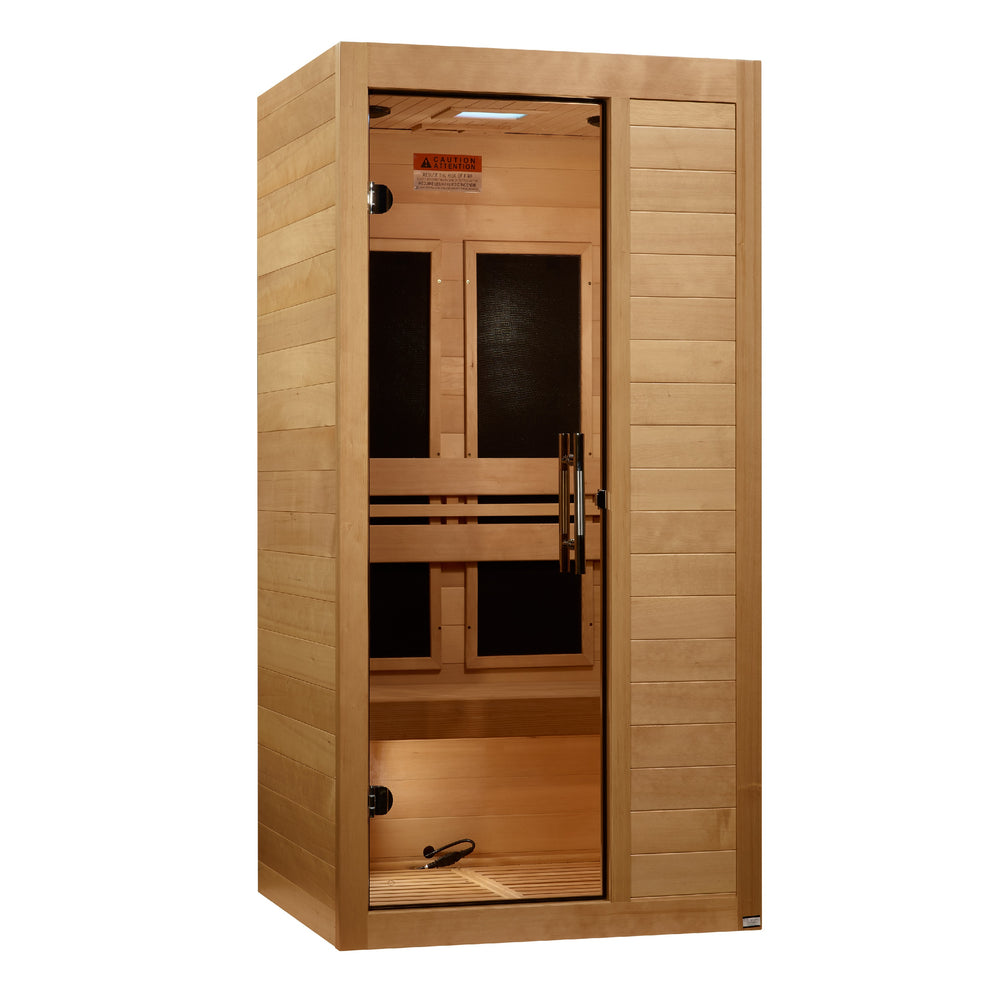 
            
                Load image into Gallery viewer, ***New 2024 Model***  S-Line MX-S106-01 Maxxus Low EMF FAR Infrared Sauna Canadian Hemlock
            
        