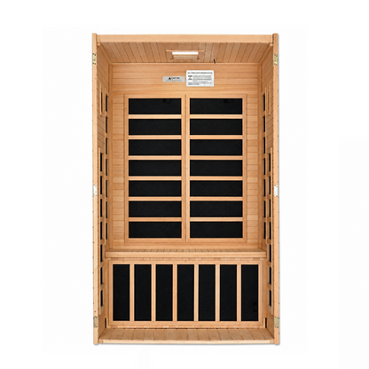 ***New 2026 Model*** Dynamic "Tuscany" 2 Person Ultra Low EMF FAR IR Sauna (DYN-6209-02 Elite)
