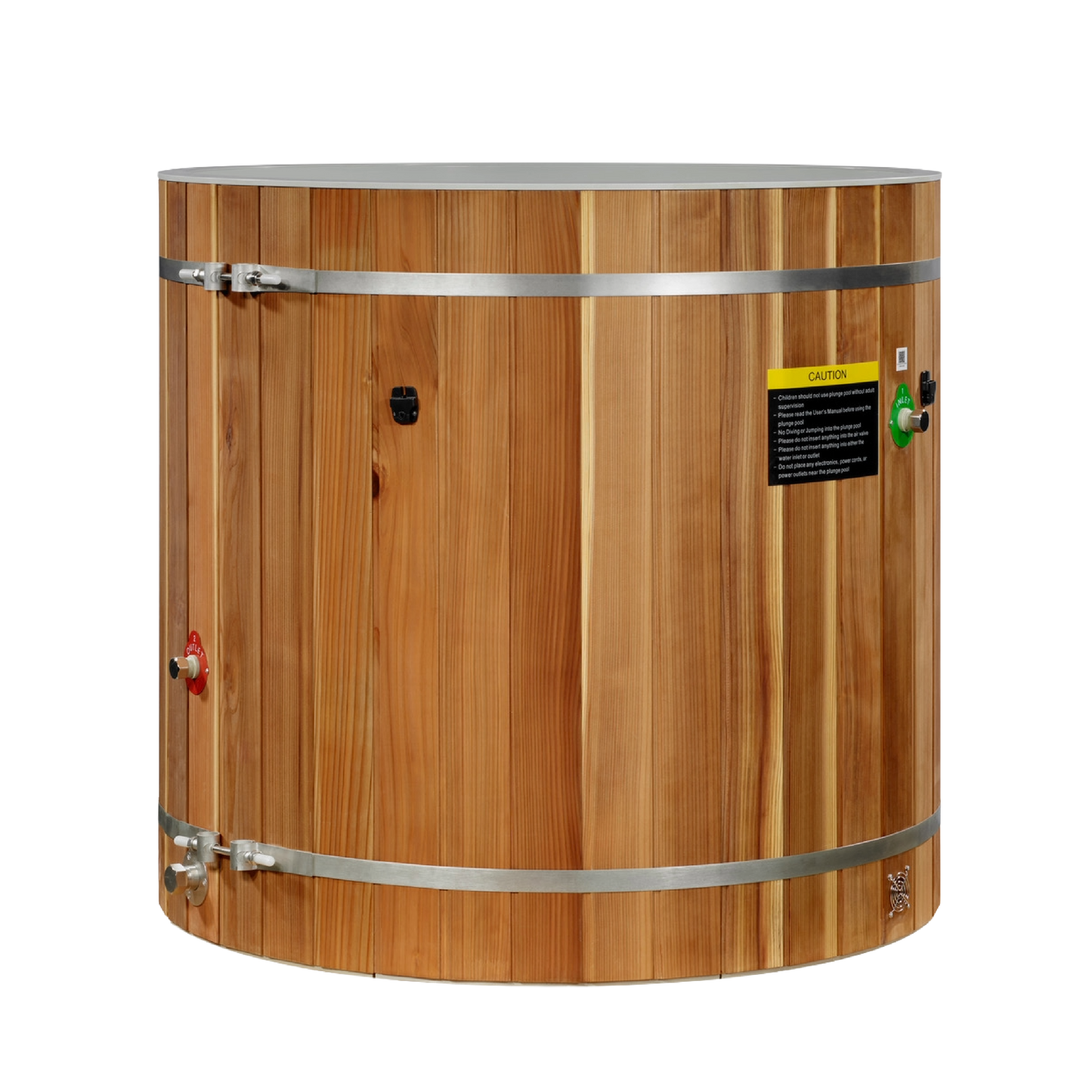 Dynamic Cold Therapy PVC Barrel Cold Plunge