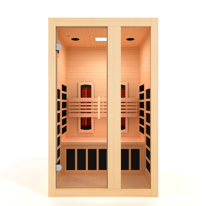 ***New 2026 Model*** Dynamic "Serena" 2 Person Full Spectrum Infrared Sauna (DYN-6229-03 FS)