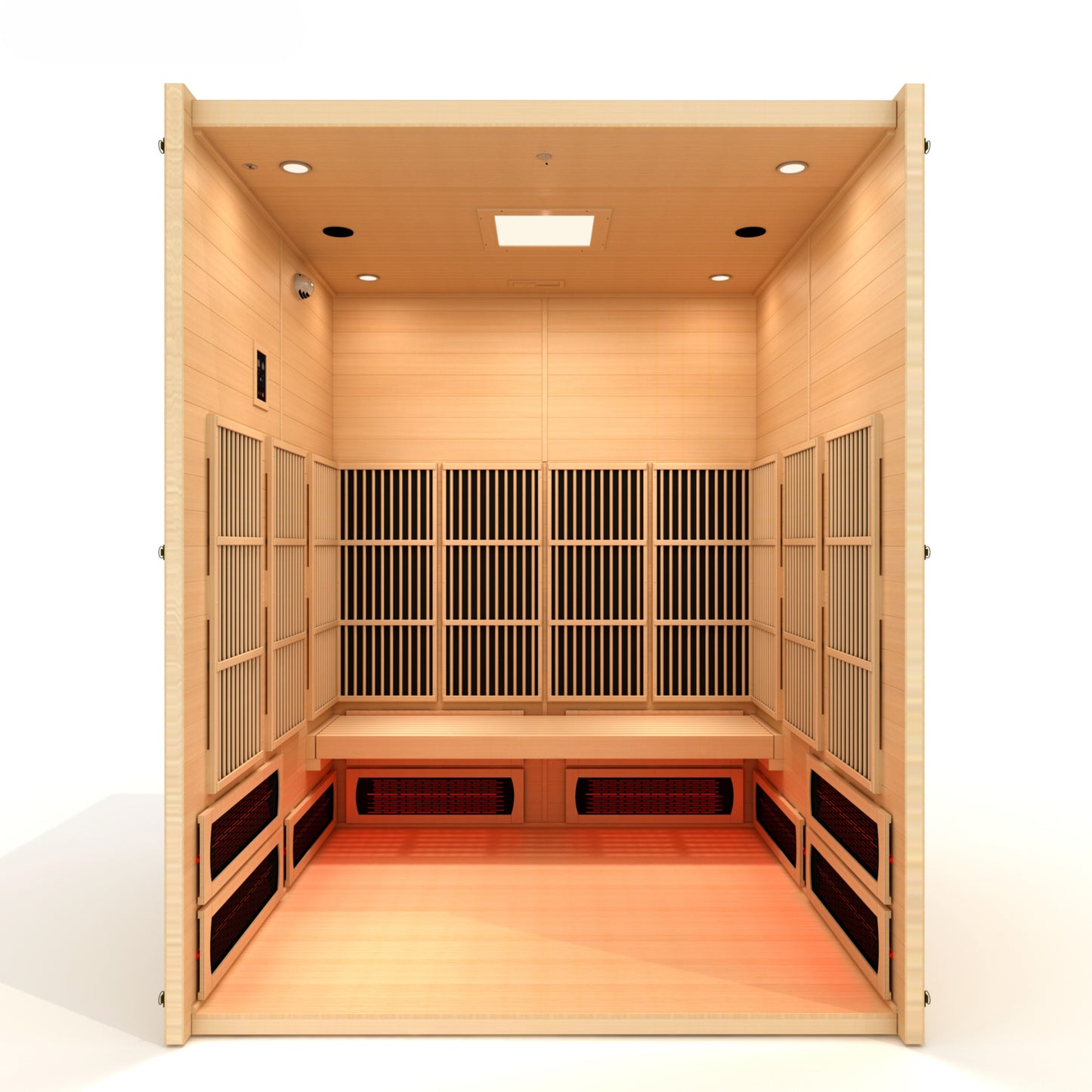 ***New 2026 Model*** YOGA1 3 Person Full Spectrum Near Zero EMF FAR IR Sauna (MX-8166-03)