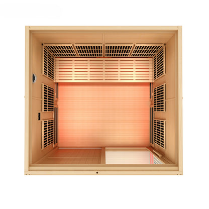***New 2026 Model*** YOGA1 3 Person Full Spectrum Near Zero EMF FAR IR Sauna (MX-8166-03)