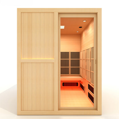 ***New 2026 Model*** YOGA2 3 Person Full Spectrum Nero Zero EMF FAR IR Sauna (MX-8266-03)