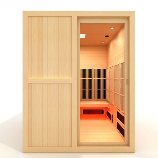 ***New 2026 Model*** YOGA2 3 Person Full Spectrum Nero Zero EMF FAR IR Sauna (MX-8266-03)