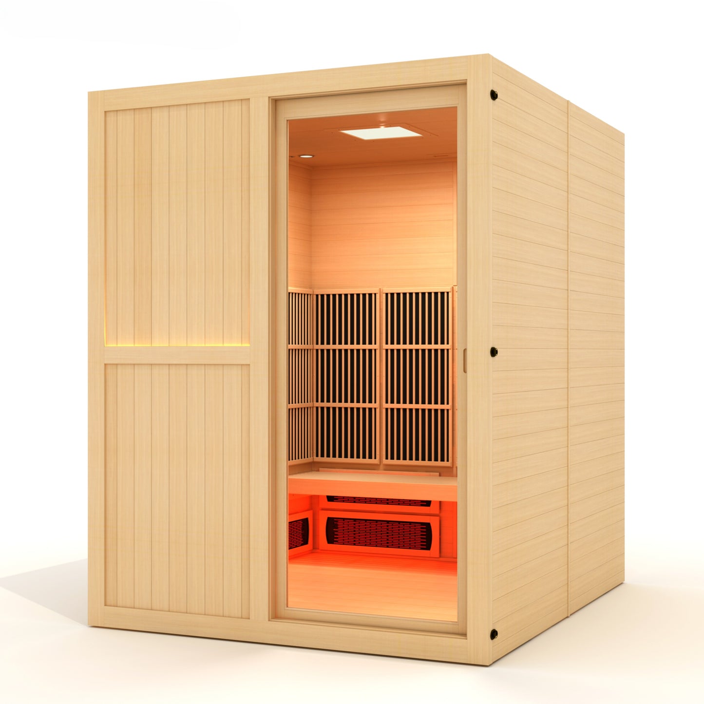 ***New 2026 Model*** YOGA2 3 Person Full Spectrum Nero Zero EMF FAR IR Sauna (MX-8266-03)