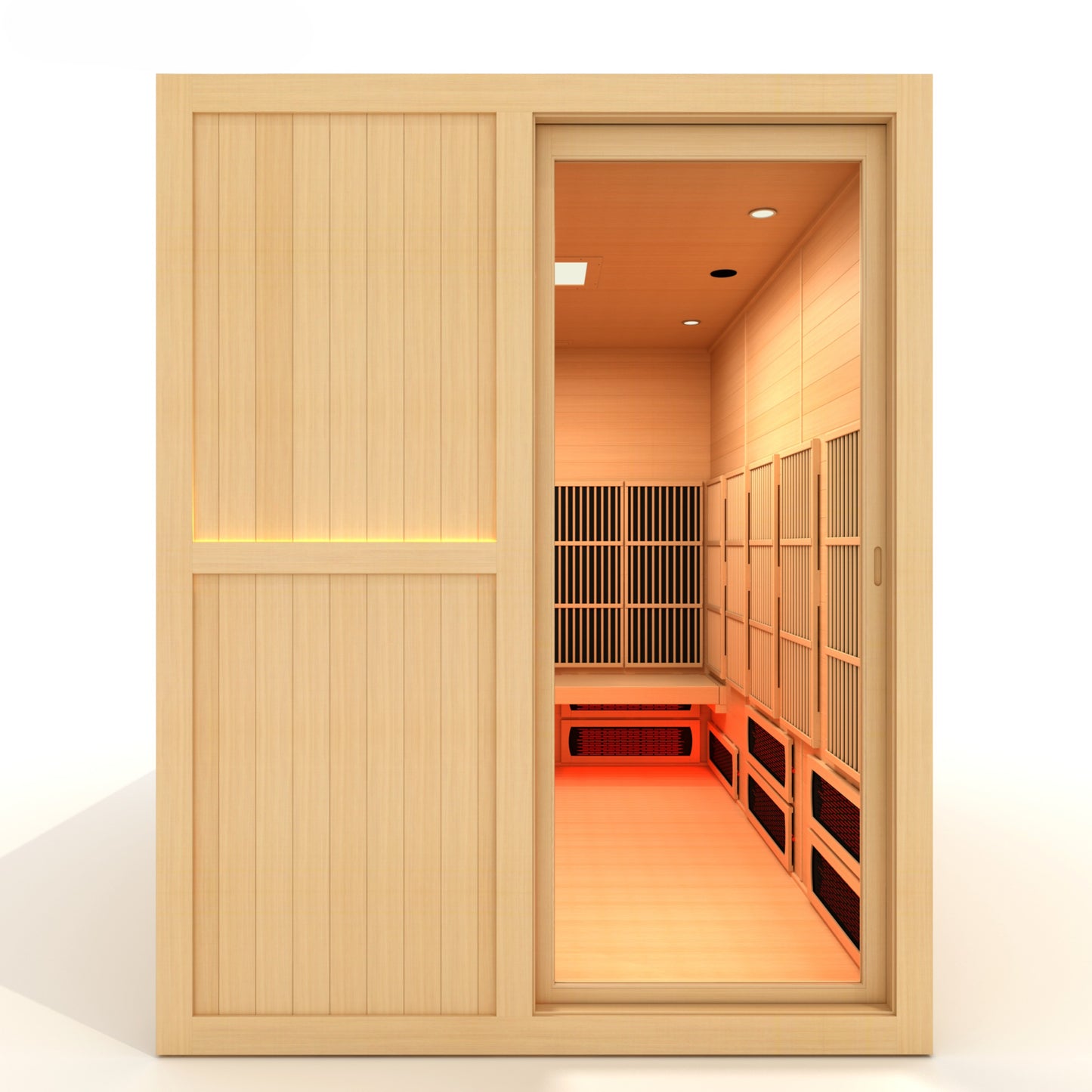 ***New 2026 Model*** YOGA3 3 Person Full Spectrum Nero Zero EMF FAR IR Sauna (MX-8366-03)