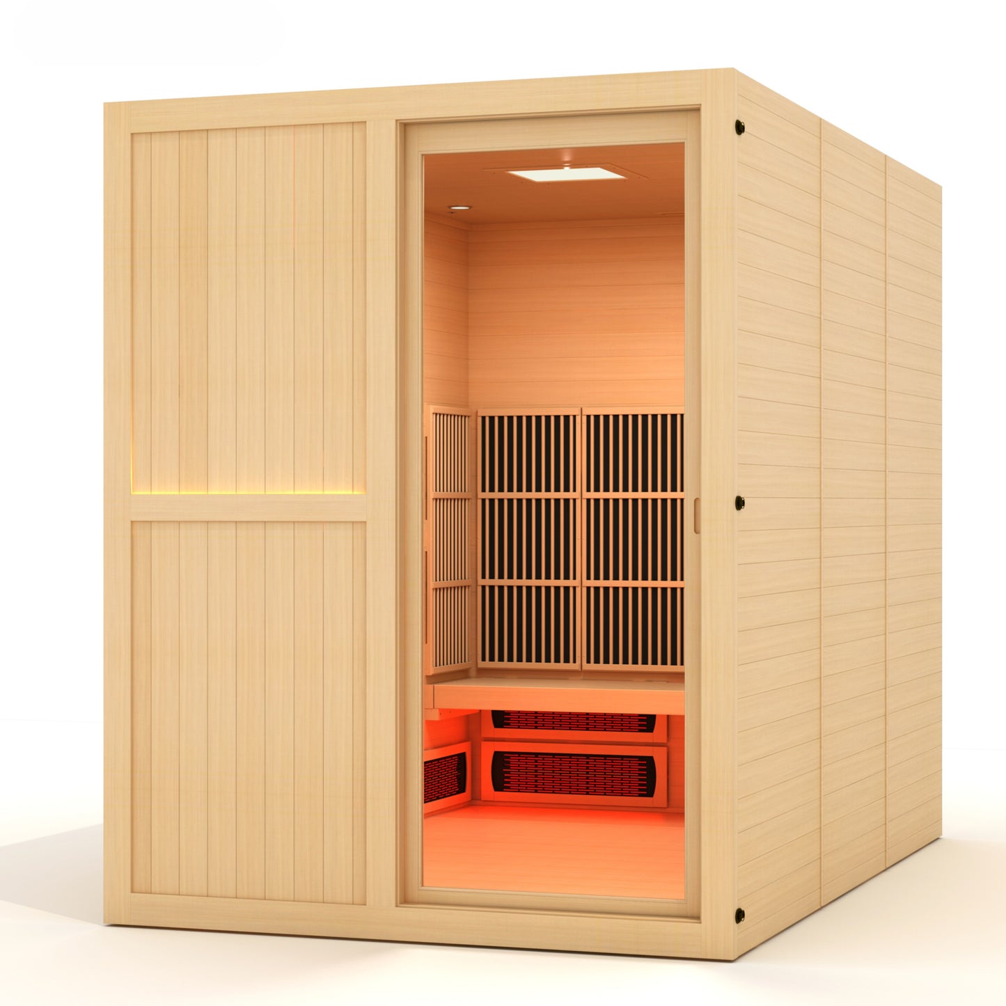 ***New 2026 Model*** YOGA3 3 Person Full Spectrum Nero Zero EMF FAR IR Sauna (MX-8366-03)
