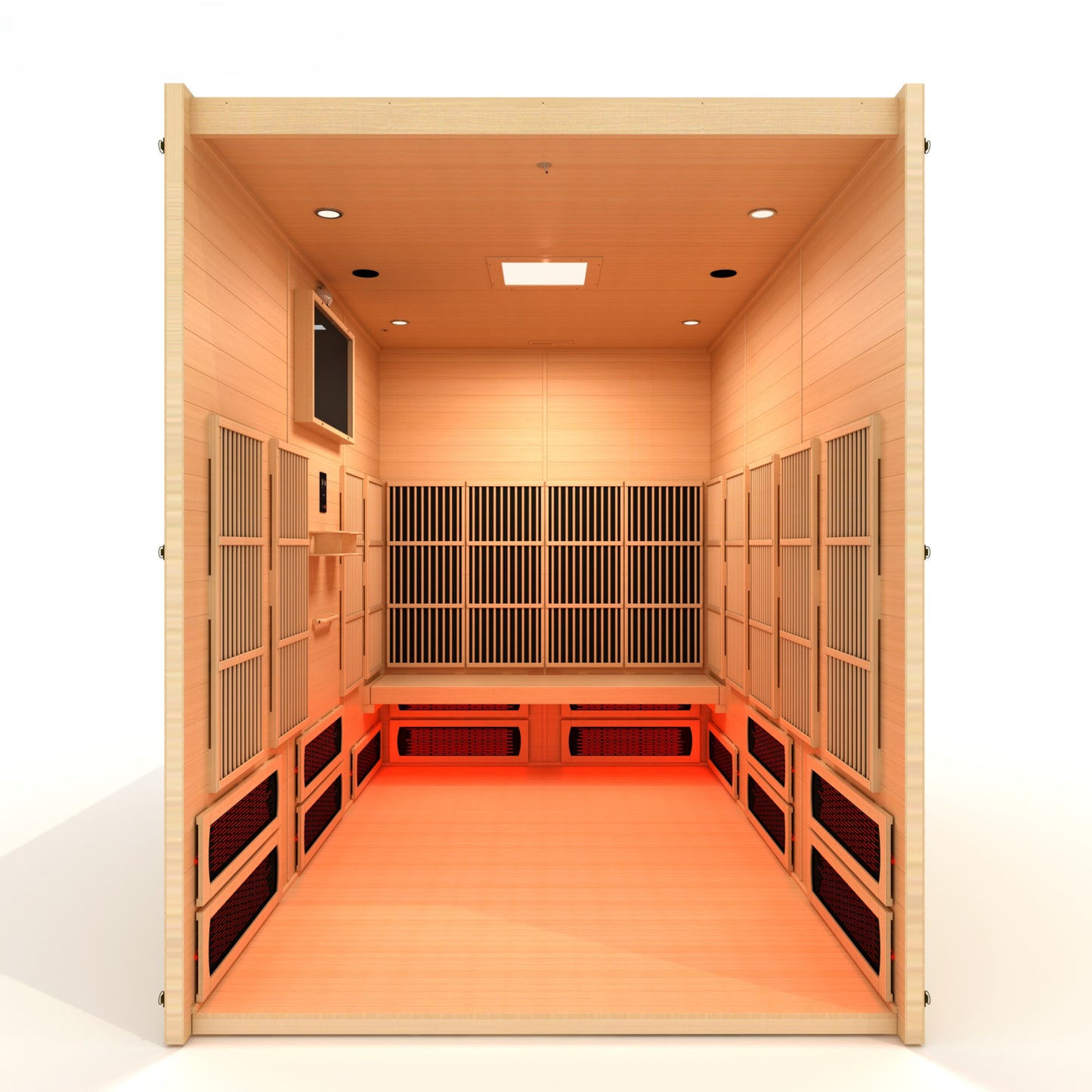 ***New 2026 Model*** YOGA3 3 Person Full Spectrum Nero Zero EMF FAR IR Sauna (MX-8366-03)