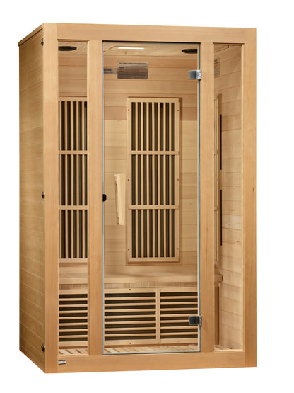 Maxxus "Seattle" 2 Person Low EMF FAR IR Sauna (MX-J206-01)