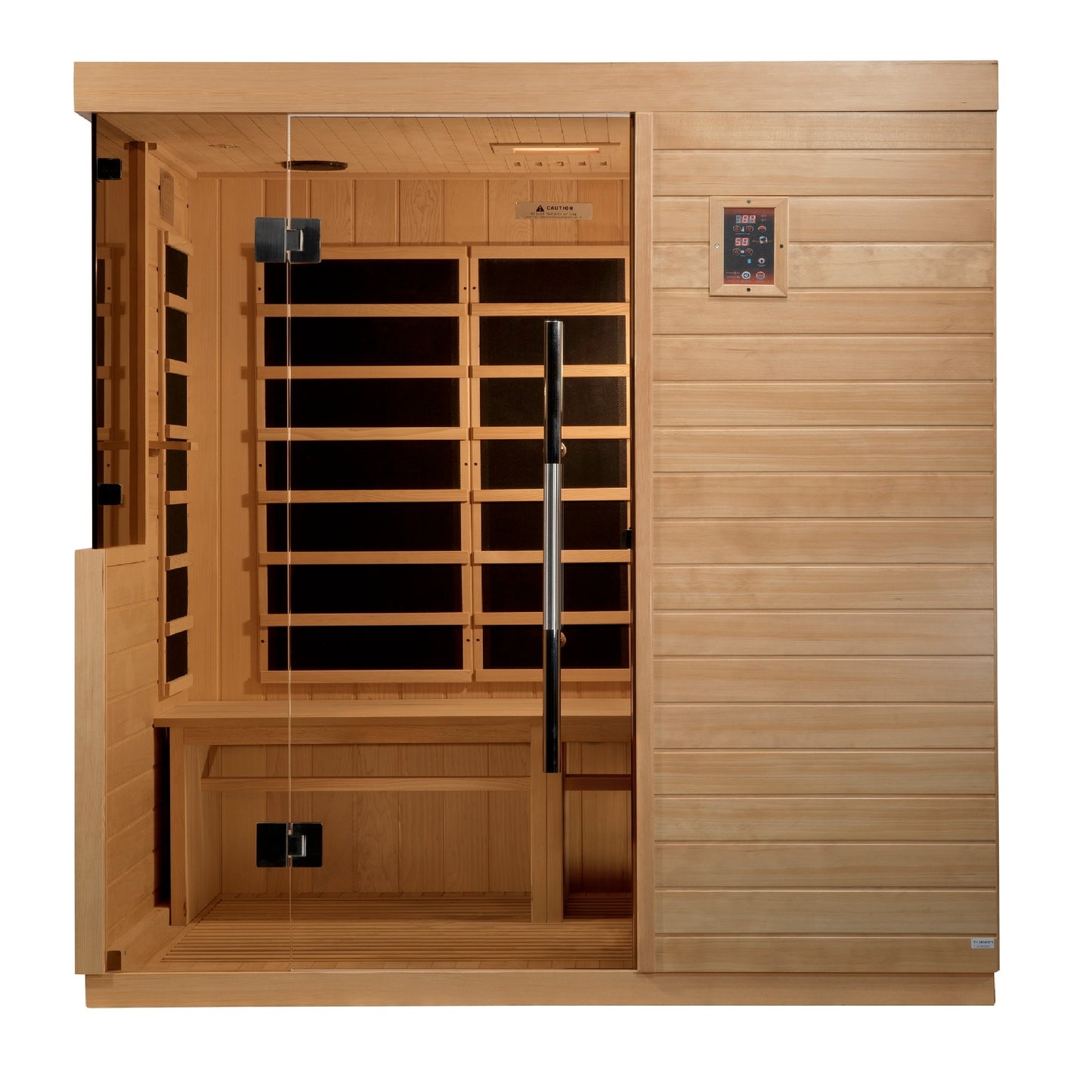 DYN-5830-01 Bilbao 3 Person Ultra Low EMF FAR Infrared Sauna
