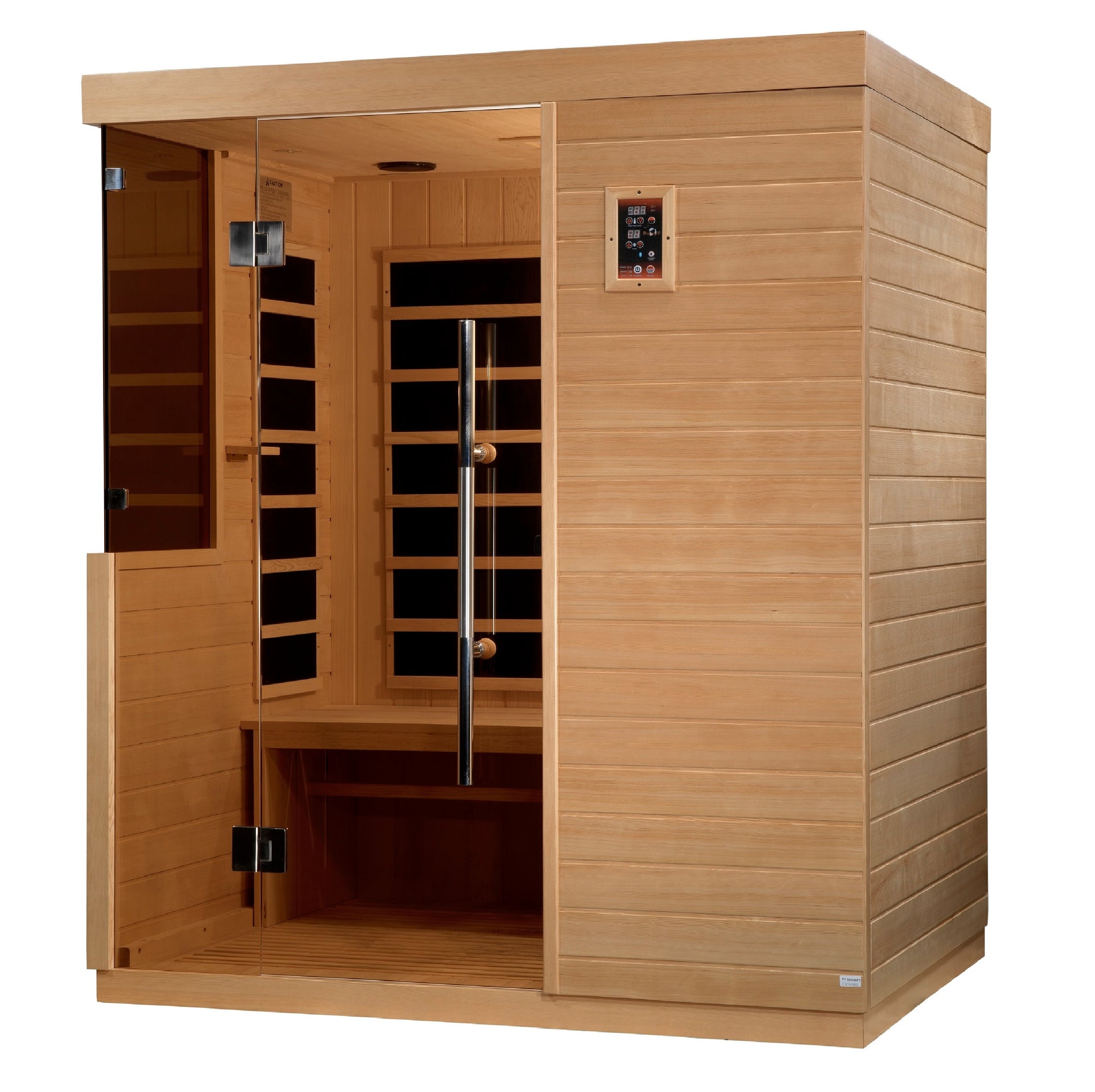 DYN-5830-01 Bilbao 3 Person Ultra Low EMF FAR Infrared Sauna