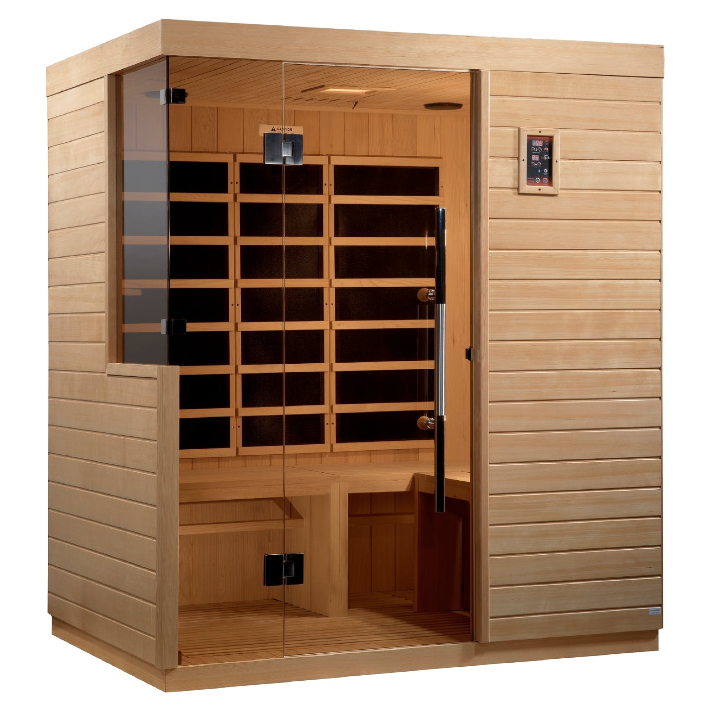 DYN-5830-01 Bilbao 3 Person Ultra Low EMF FAR Infrared Sauna
