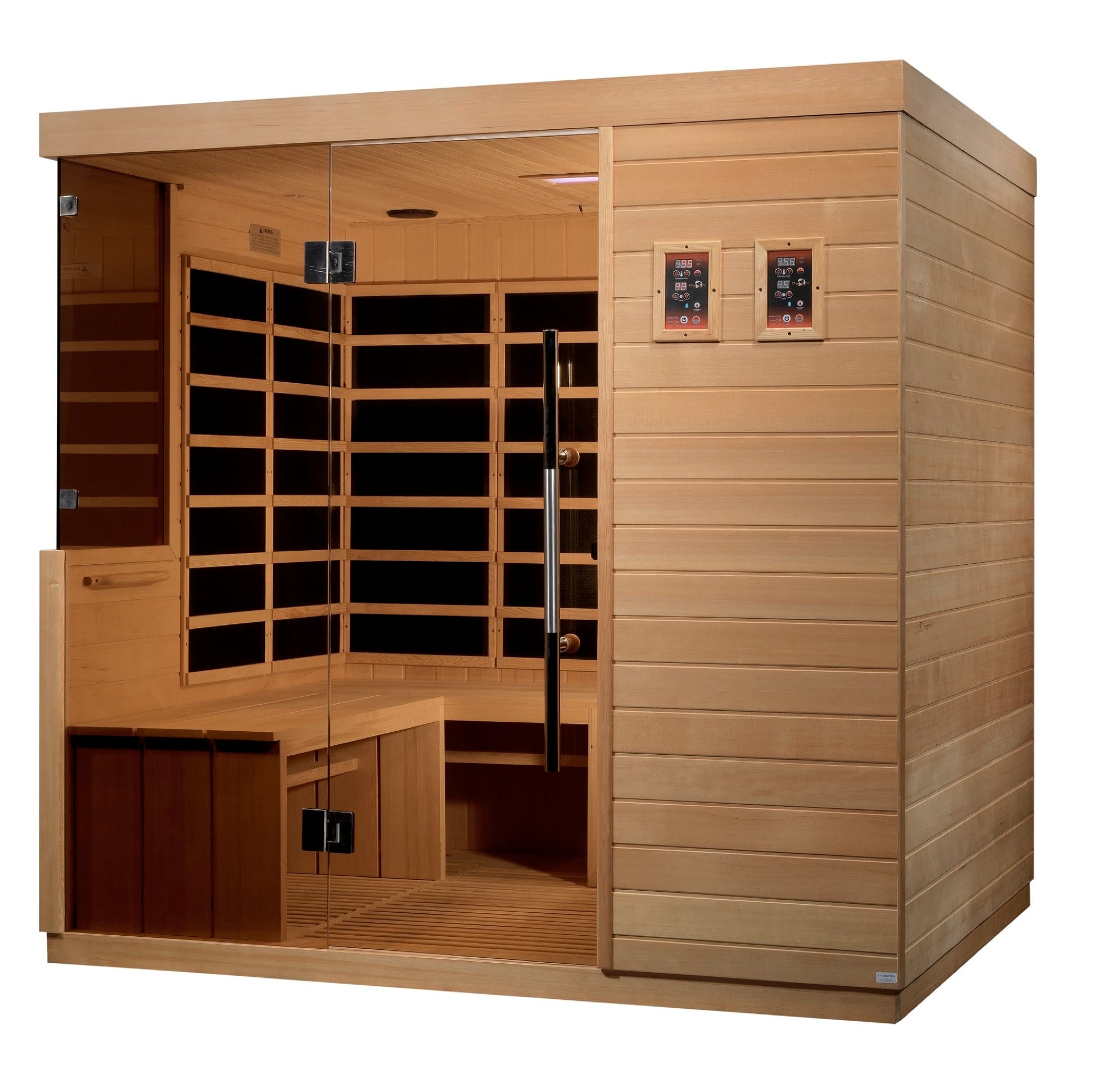 DYN-5860-01 La Sagrada 6 Person Ultra Low EMF FAR Infrared Sauna